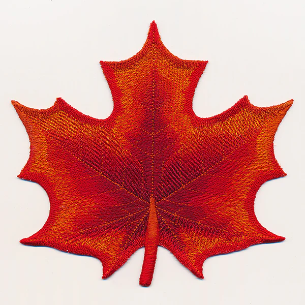 Autumn Maple Leaf (In-the-Hoop) - Image 2