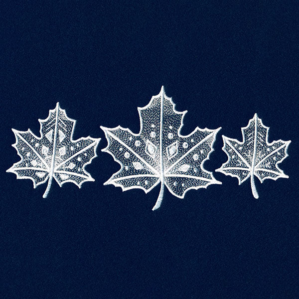 Autumn Maple Leaf Trio - Image 2