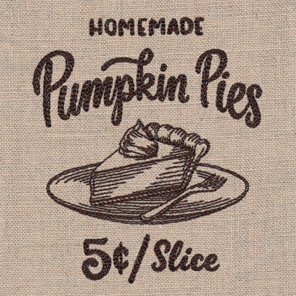 Autumn Market - Homemade Pumpkin Pies - Image 4