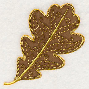 Autumn Oak Leaf (Heirloom Applique) - Image 2