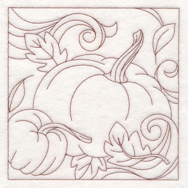 Autumn Quilting Pumpkins (Double Run) - Image 2