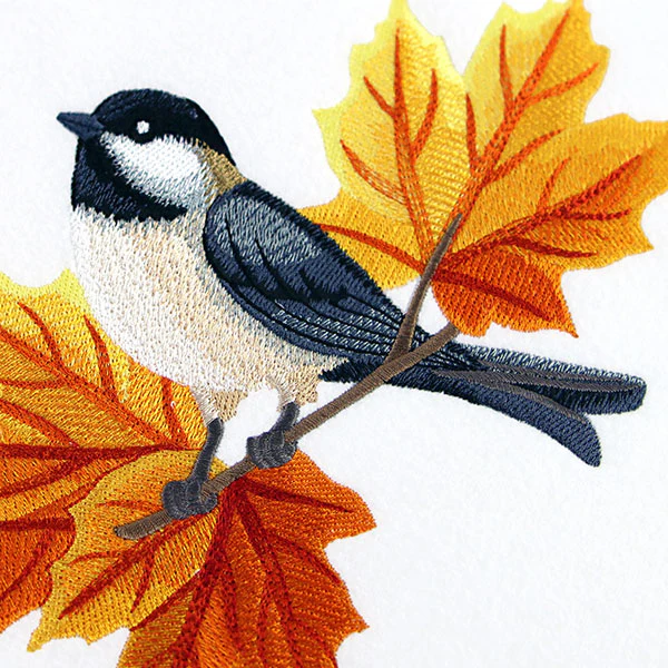 Autumn Splendor Chickadee - Image 2
