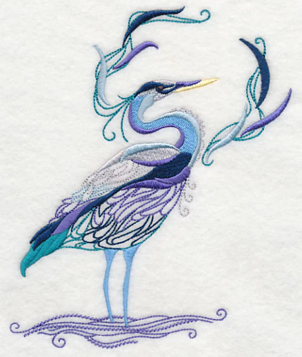 Avian Elegance - Heron - Image 2