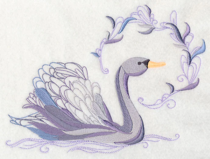 Avian Elegance - Swan