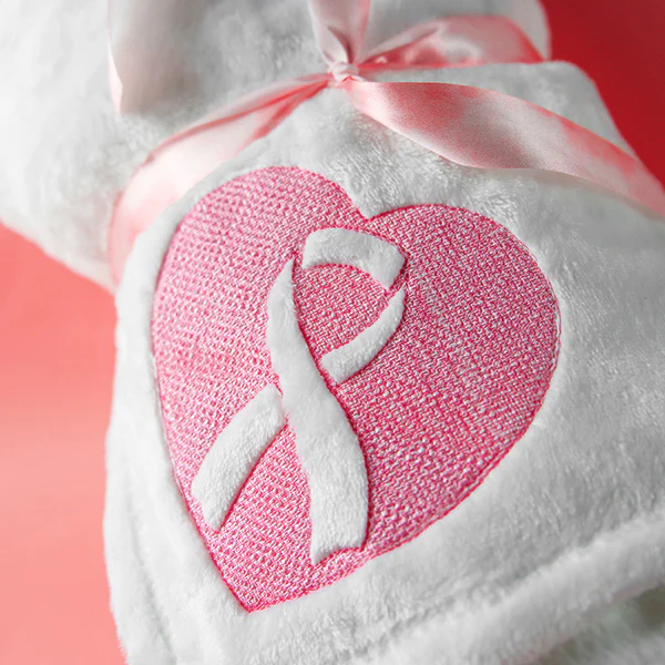 Awareness Ribbon Heart (Embossed)