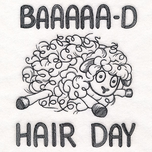 Baa-d Hair Day Sheep - Image 5