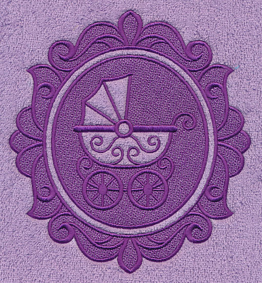 Baby Pram (Embossed) - Image 5