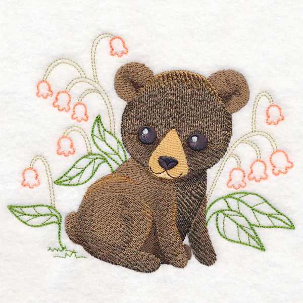 Baby Woodland Animals - Bear - Image 2