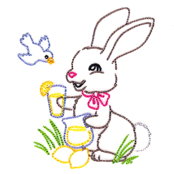 Backyard Friends - Bunny (Vintage) - Image 3