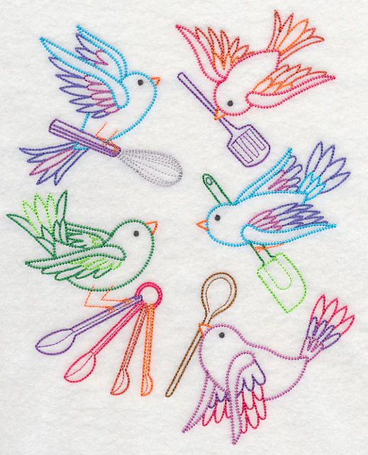 Baking Birdies (Vintage) - Image 5