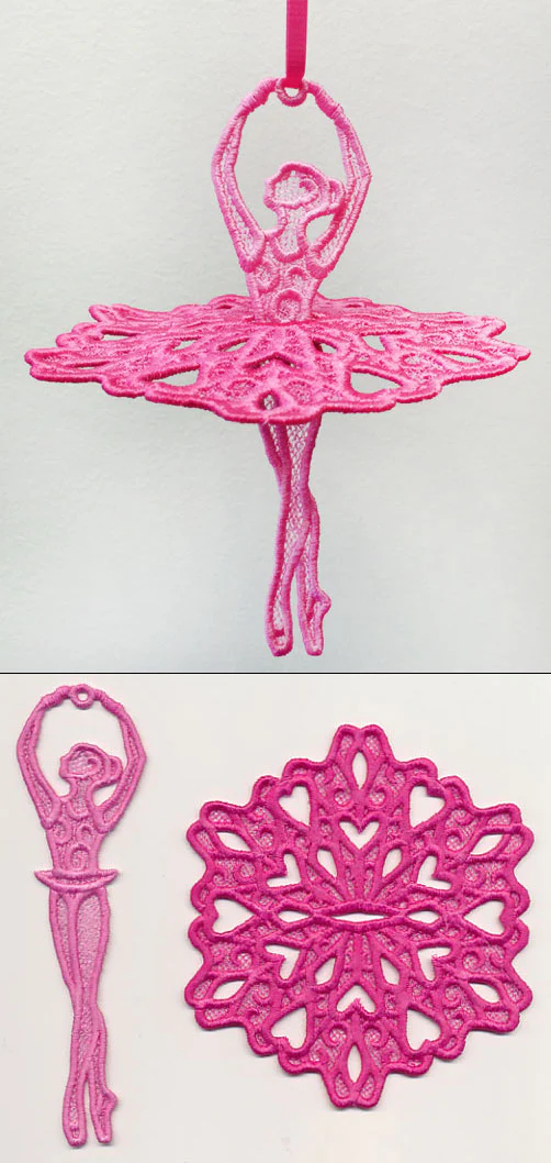 Ballerina in 3D (Lace)