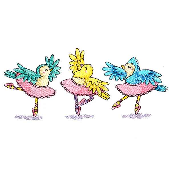 Ballet Fun Birdies - Image 4
