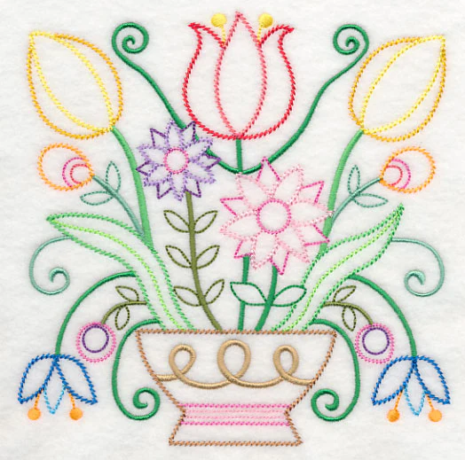 Ballet of Blooms (Vintage) - Image 2