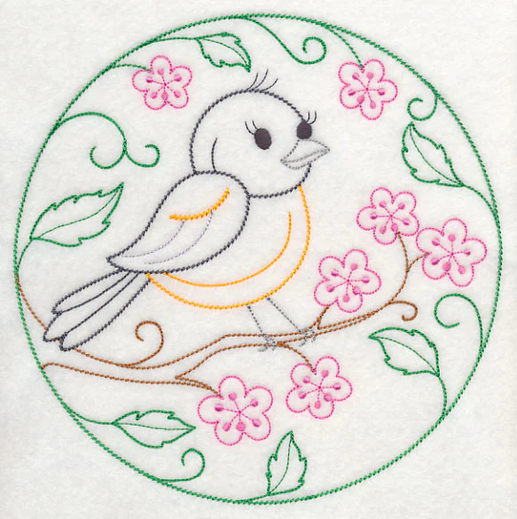 Baltimore Oriole and Cherry Blossoms (Vintage) - Image 6