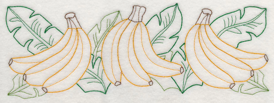 Banana Bunch Border (Vintage)