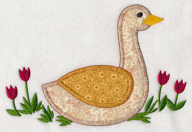 Barnyard Goose (Heirloom Applique) - Image 2
