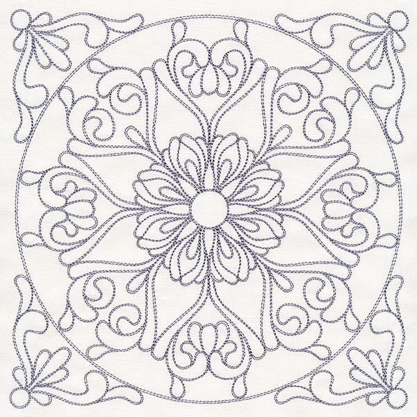 Baroque Beauty Quilting Square 4 (Double Run) - Image 6
