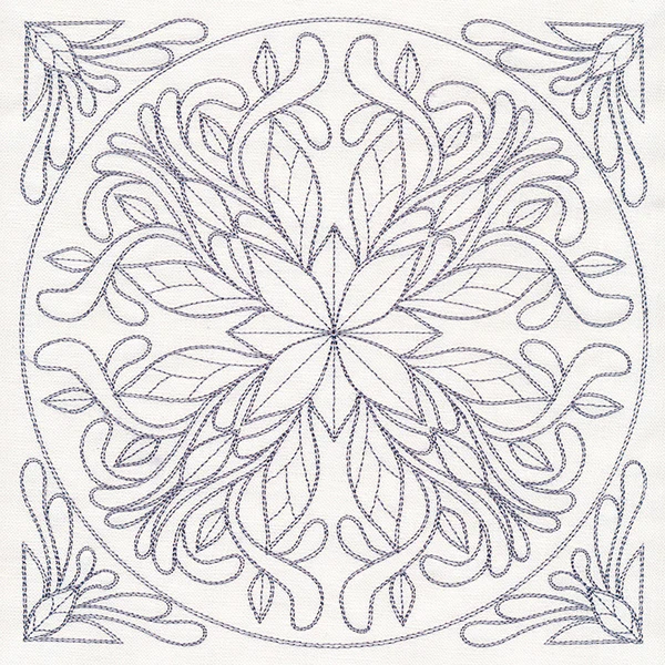 Baroque Beauty Quilting Square 6 (Double Run) - Image 6