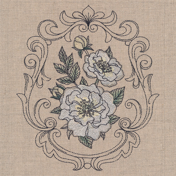 Baroque Blooms Cameo - Goldfinch - Image 2