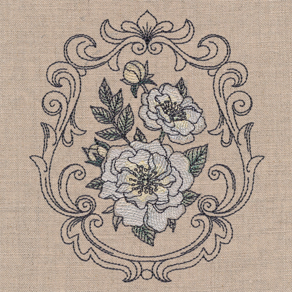 Baroque Blooms Cameo - Goldfinch - Image 3