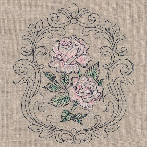 Baroque Blooms Cameo - Tea Rose - Image 5