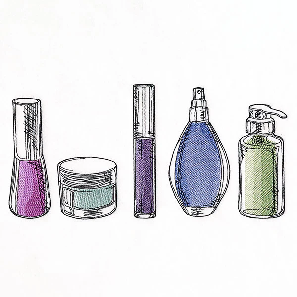 Bathroom Beauty Essentials Border - Image 9