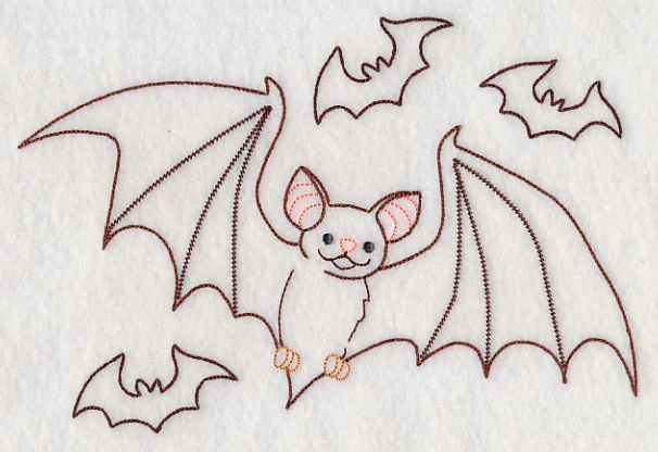 Bats in Flight (Vintage) - Image 3