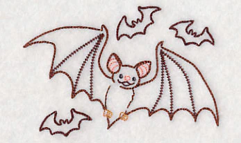 Bats in Flight (Vintage) - Image 5