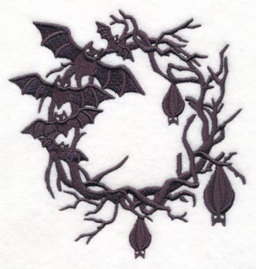 Bats in the Belfry Wreath - Image 4