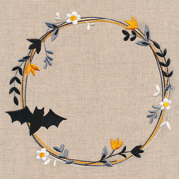Batty & Beautiful Wildflower Wreath - Image 6