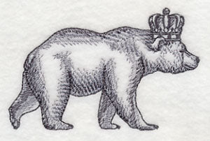 Bear in Crown - Image 3