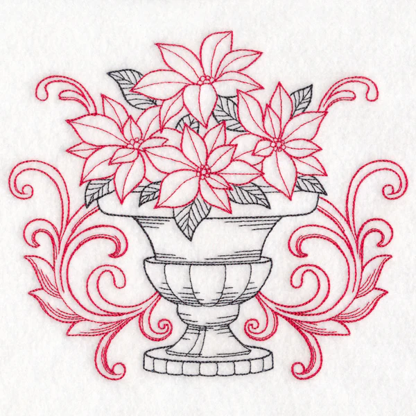 Beautiful Christmas - Poinsettia Bouquet - Image 6