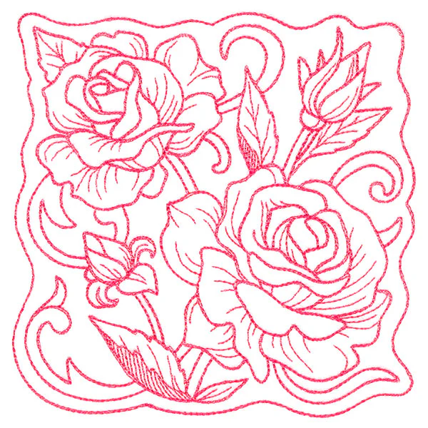 Beauty in a Stitch - Tea Rose - Image 4