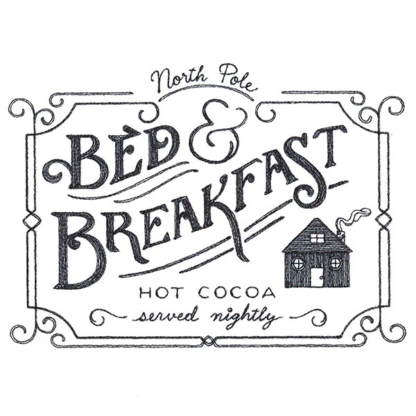 Bed & Breakfast Market Sign - Image 3