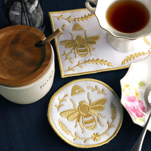 Bee in the Kitchen Set (In-the-Hoop) Design Pack - Image 20