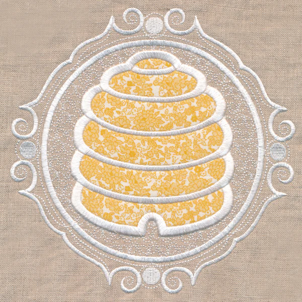 Beehive Cameo (Applique) - Image 2