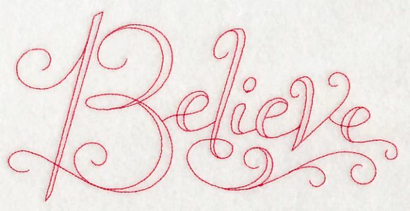 Believe (Redwork) - Image 20