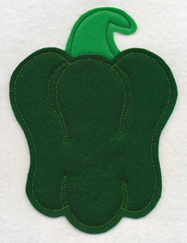 Bell Pepper (Crafty Cut Applique) - Image 3