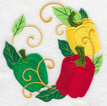 Bell Pepper Wreath - Image 4