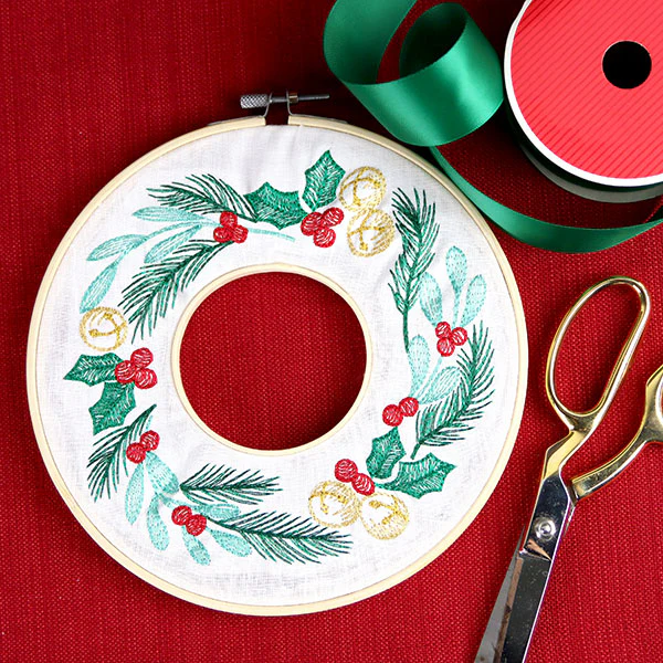 Bells & Boughs Christmas Wreath - Image 6