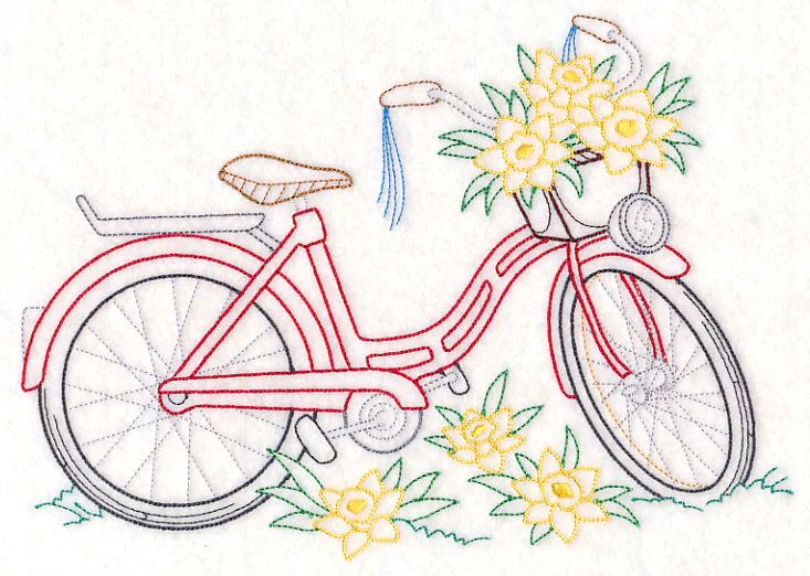 Bike of Blooms - Daffodils - Image 5