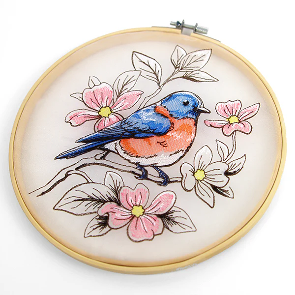 Birds and Blooms - Bluebird - Image 4
