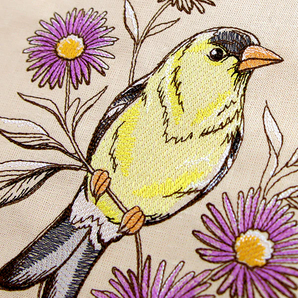 Birds and Blooms - Goldfinch - Image 6