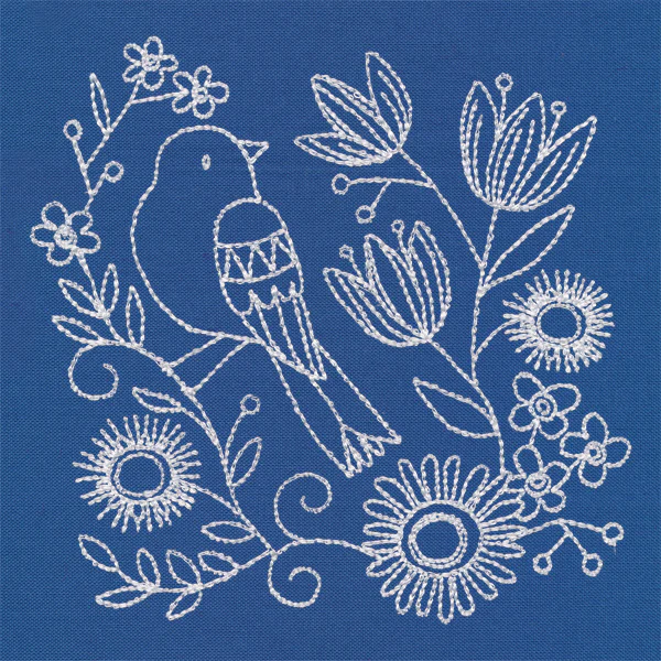 Birds of a Feather 4 (Whitework) - Image 4
