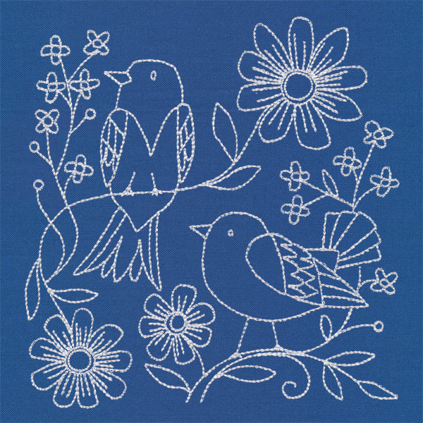 Birds of a Feather 6 (Whitework) - Image 3