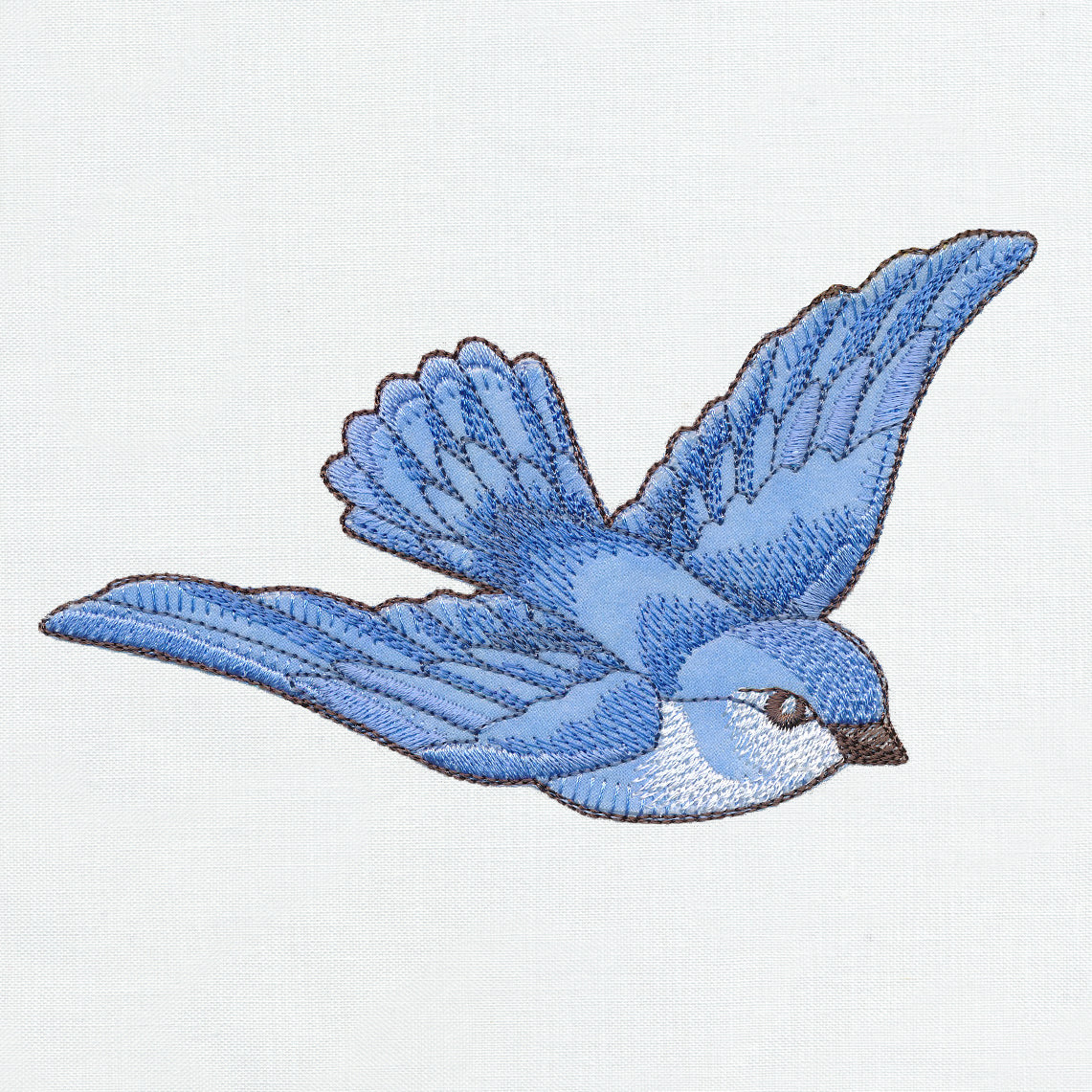 Birdwatching & Dreaming - Bluebird 1 (Heirloom Applique) - Image 2