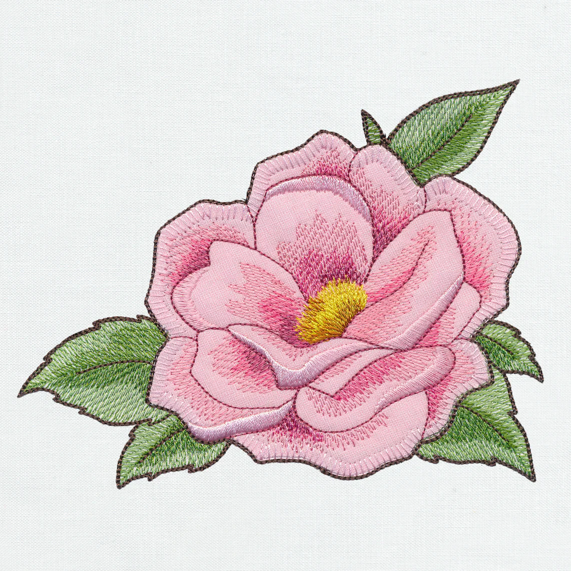 Birdwatching & Dreaming - Pink Flower 2 (Heirloom Applique) - Image 3