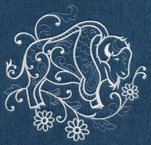 Bison (Whitework)