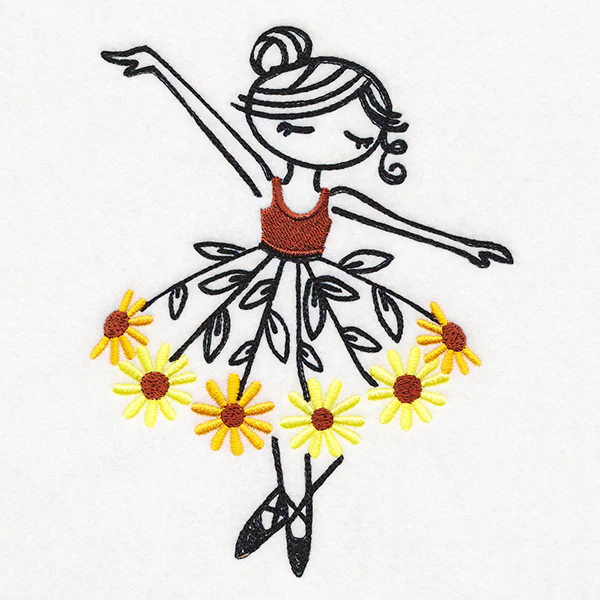 Black Eyed Susan Ballerina - Image 2