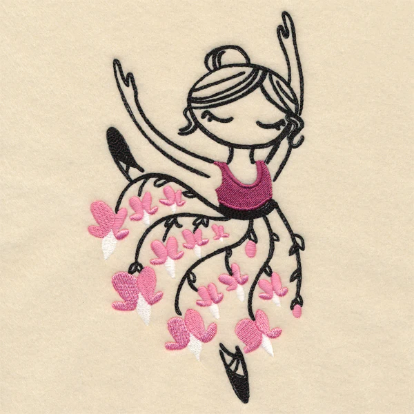Bleeding Hearts Ballerina